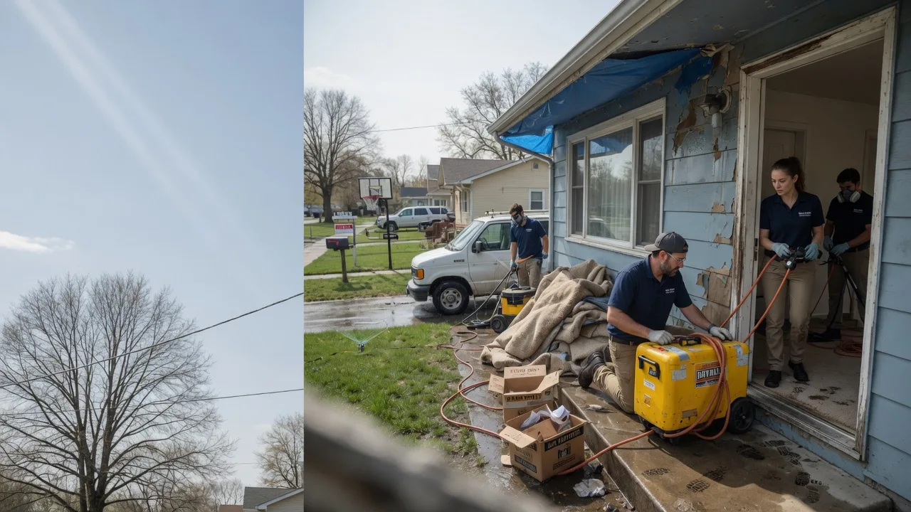 Basement Flood Cleanup in Cowen, WV near me